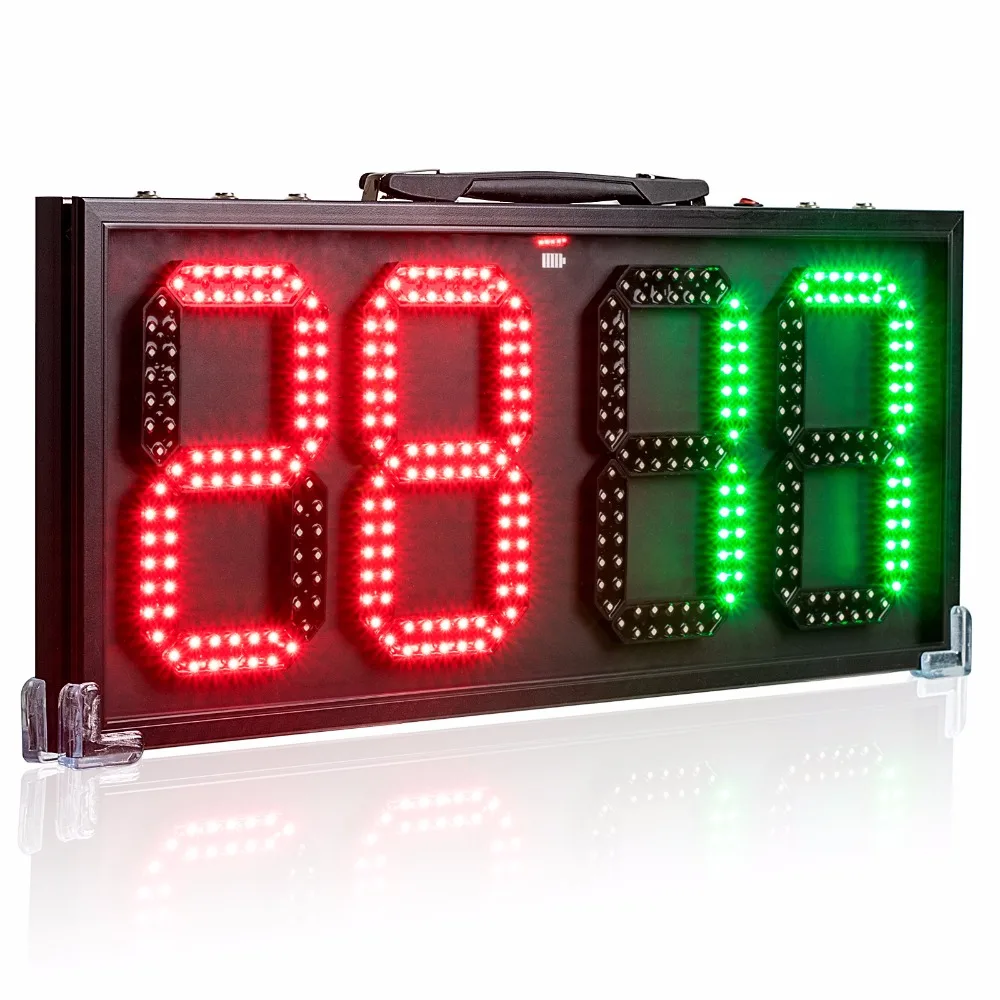 60cm LED Rankinis rezultatų Suvestinė Nešiojamų Futbolo Elektroninių Futbolo pakeisti grotuvo ekranas valdybos 1 šoninis Teisėjas pakeitimo lentos