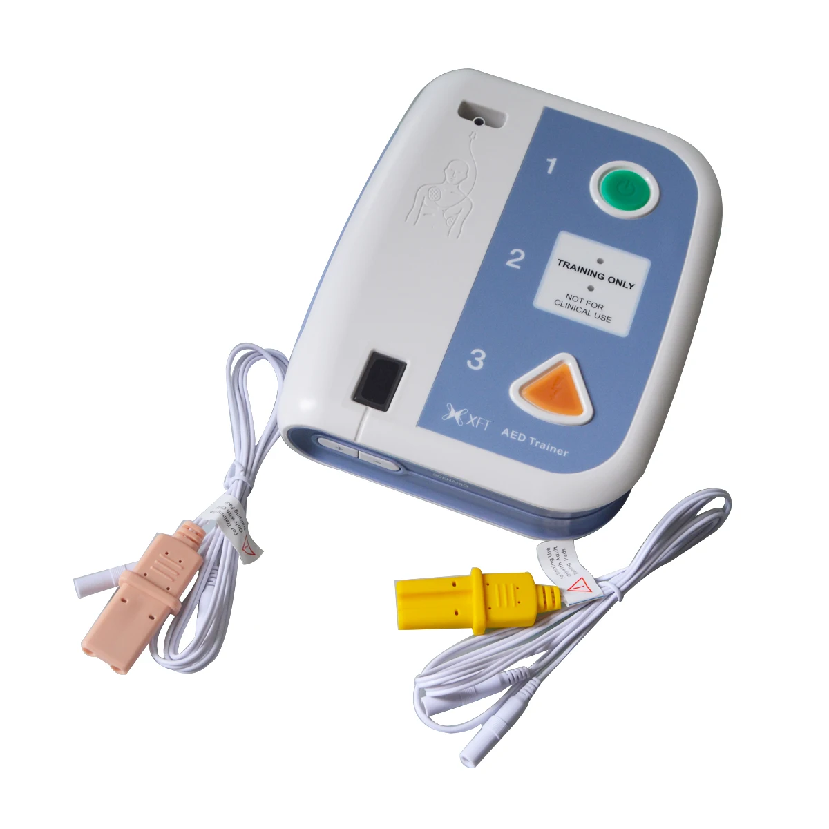 AED Treneris 120C+XFT Pirmosios Pagalbos Prietaiso Automatinio Išorinio Defibriliatoriaus Mokymo CPR Mokymo Avarinių Gelbėjimo Dvikalbiai Mokyti