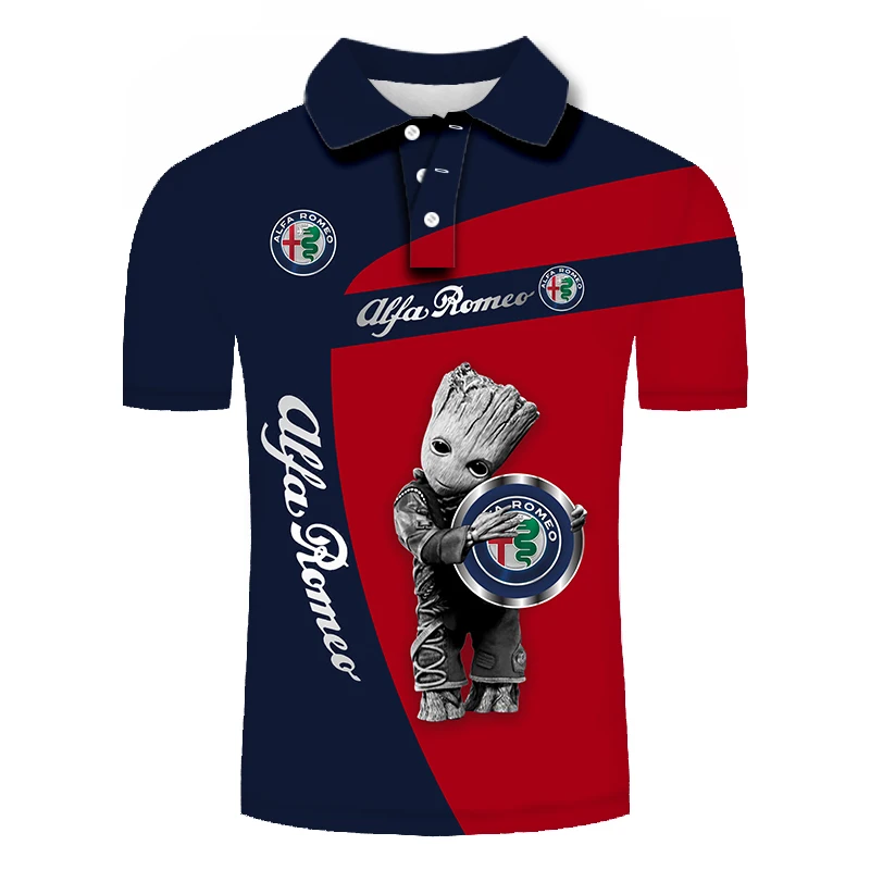 ALFA ROMEQ-2020 naujas Vasaros marškinėliai vyrams 3d atspausdintas Trumpas rankovės marškinėliai Juokinga T marškinėliai mados T-shirt Mens Drabužių hip-hop viršūnės