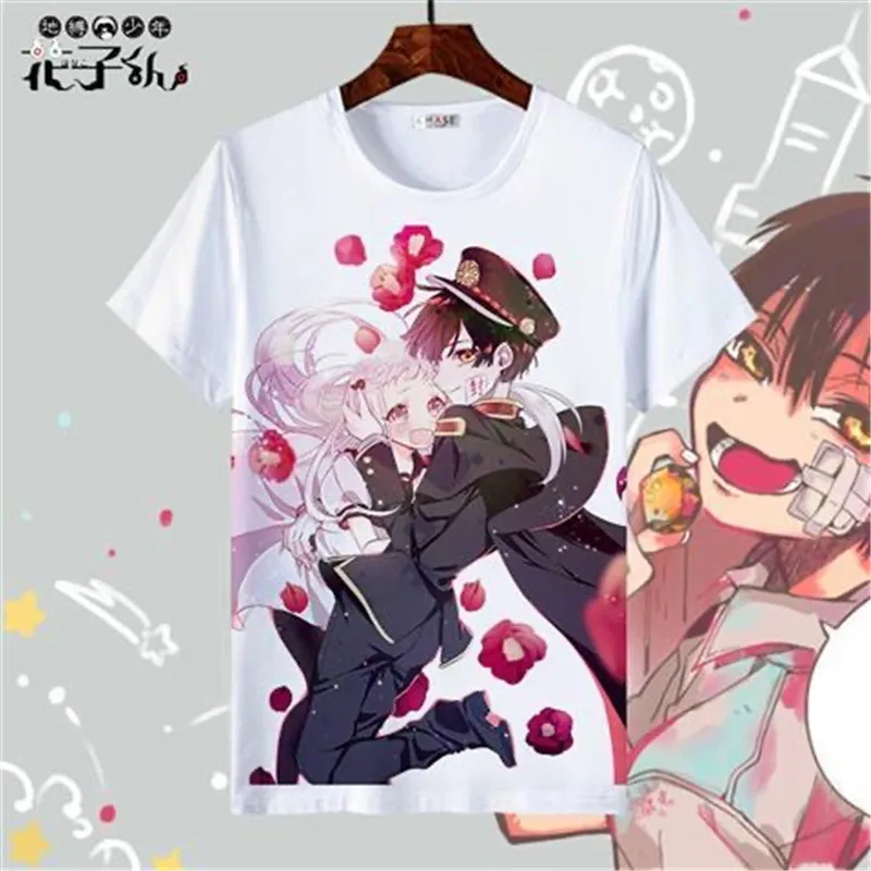 Anime Tualetas Privalo Hanako kun T-shirt vyrai Suaugusių vaikų vasaros trumpomis rankovėmis drabužius Nene Yashiro Hanako kun animacinių filmų Laisvi marškinėliai
