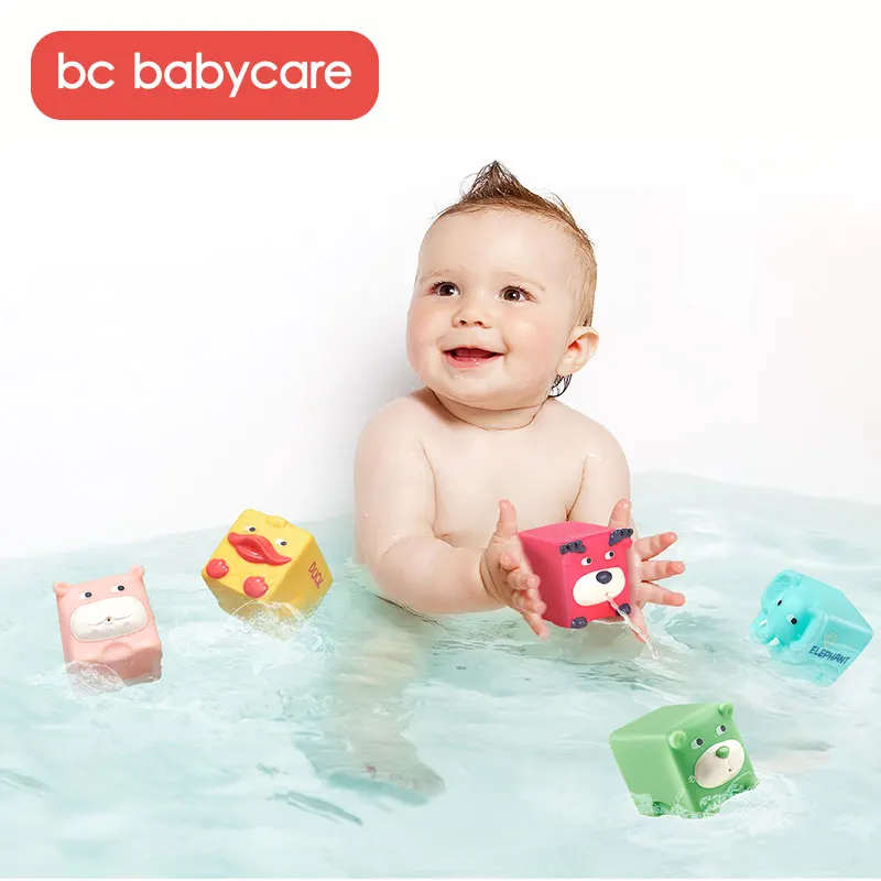 BC Babycare Gyvūnų Laiškas Švietimo PVC Minkštas Kūdikio Blokai Vaikams Kūdikiams Kramtyti Kramtomąją Žaislai, Kūdikių Vonia Žaisti Žaislai