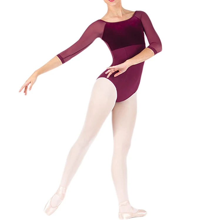 Baleto Šokių Leotard Suaugusiųjų Advanced Kokybės Viduryje Rankovės Praktikos Baleto Šokių Dėvėti Moterims Gimnastikos Šokių Leotard Kombinezonas