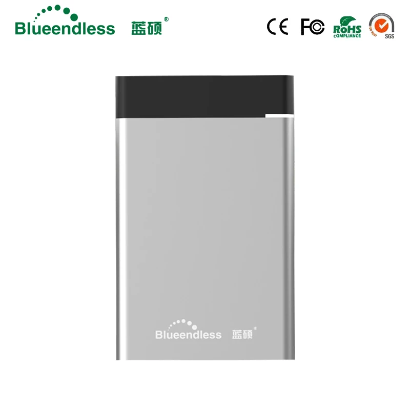 Blueendless BS-U23G ABS+Metalas, Korpuso 2.5 colių HDD Atveju, USB 3.0 Pr 1 Tipas-C SATA 3.0 Super Greitis HDD Dėžutės HDD Gaubto Adapteris
