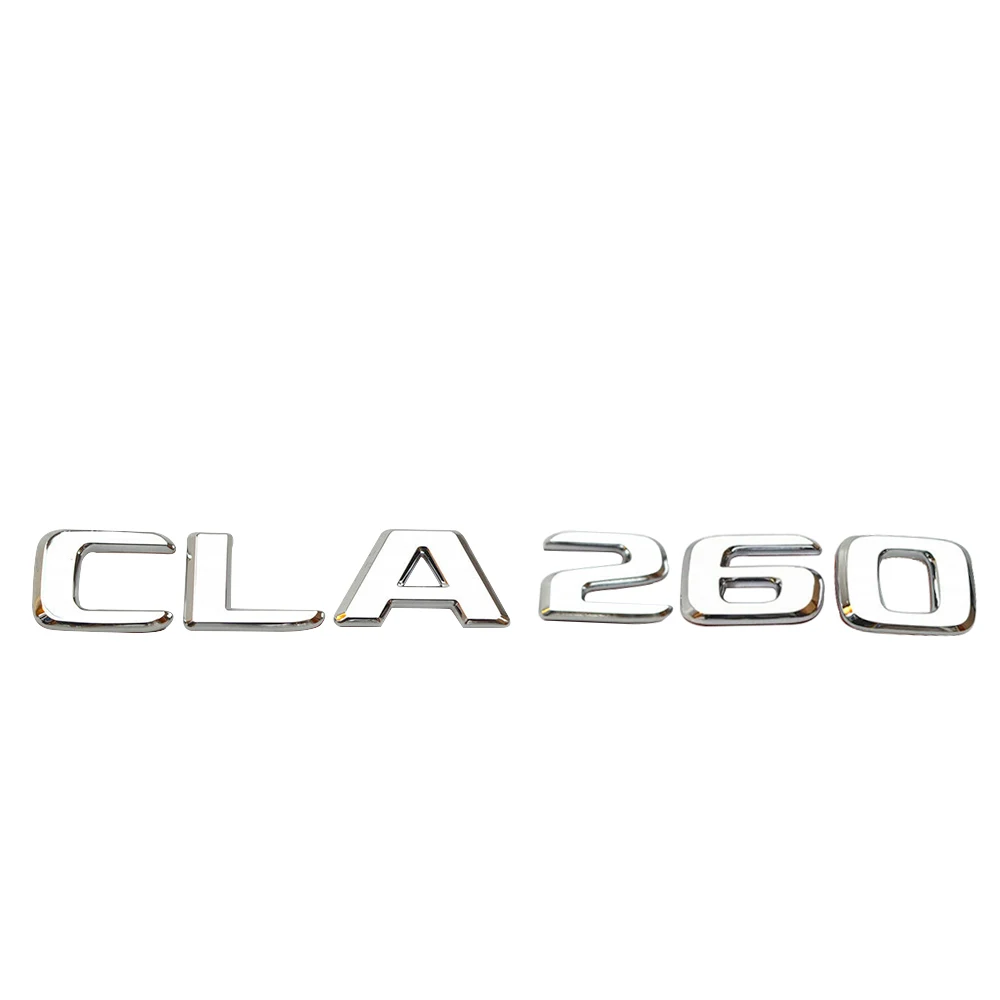 CLA180 CLA200 CLA220 CLA250 CLA260 Galiniai Kamieno Laišką Logotipas Ženklelis Lipdukas 3D Mercedes Benz AMG CLA Automobilių Tuning Aksesuarai