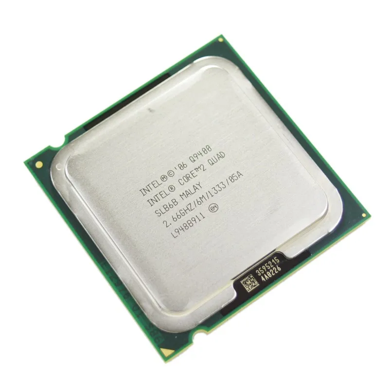 Core 2 Quad Q9400 SLB6B 2.66 GHz 6MB 1333MHz Socket 775 Procesorius cpu Darbo