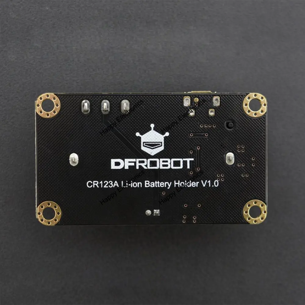 DFRobot CR123A Ličio jonų Baterijų Laikiklis labai mažoms: tiek švietimo robotas Maqueen su įkrovimo grandinės, ir 