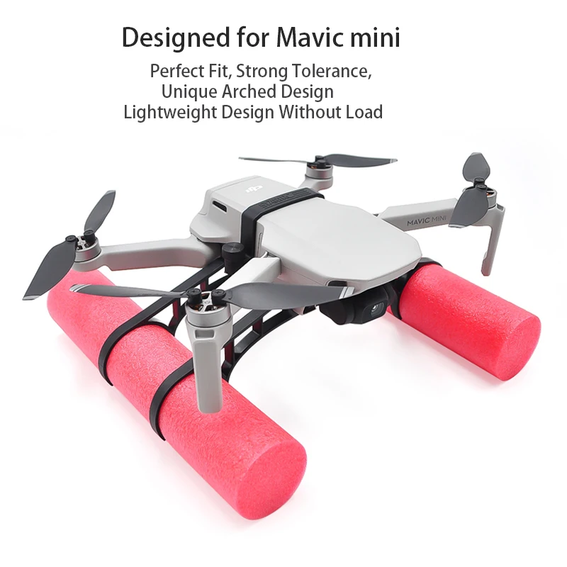 DJI Mavic Mini Nukreipimo Sistema Plaukti Rinkinys, Skirtas Vandens plaustas važiuoklė drone priedai amortizatoriumi medvilnės mokymo stendas