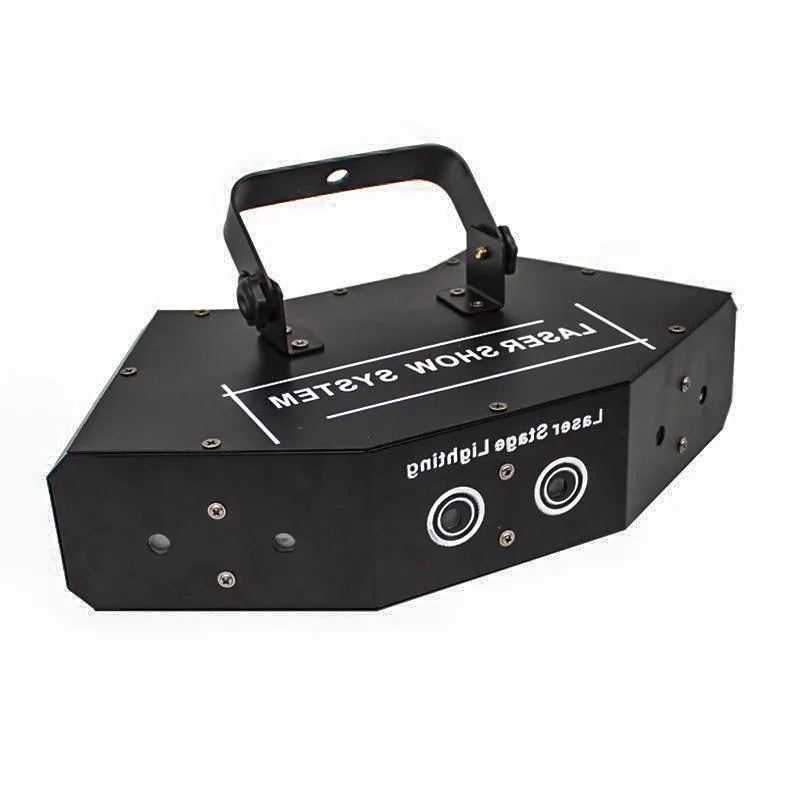 DMX RGB Nuskaityti Lazerio šviesos diodų (LED Skenavimo Scenos Apšvietimas Spalvinga 6 Objektyvo Skaitytuvas Lazerinis Projektorius Disco Šviesos DJ šviesos Efektas Lazeris