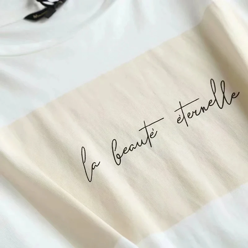 Dave&Di anglija stiliaus office lady paprastu laišku spausdinti medvilnės vasaros marškinėliai moterims harajuku marškinėlius camisetas verano mujer 2020 m.