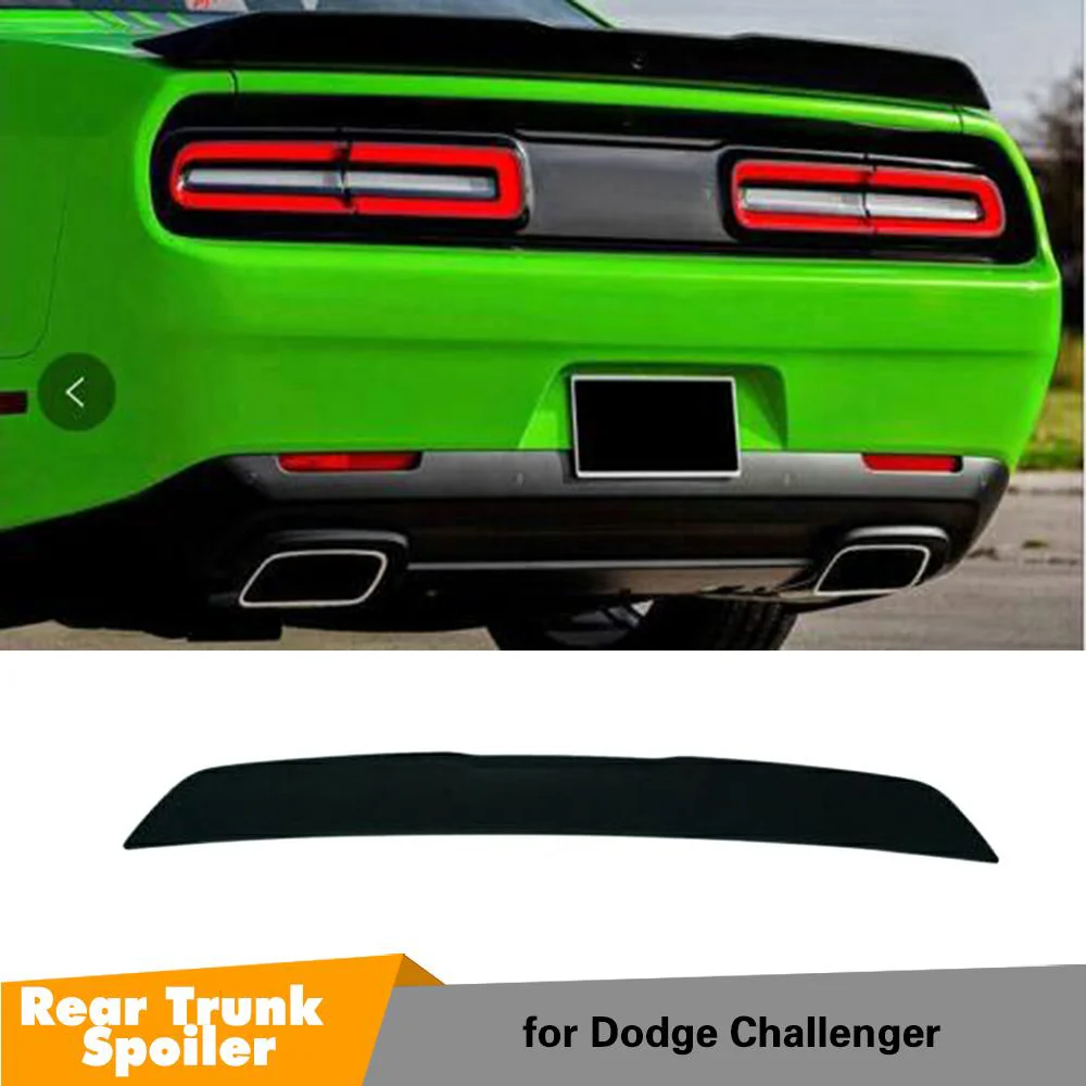 Dodge Challenger Spoileris Aukštos Kokybės ABS Medžiagos, Automobilių Galinis Kamieno Spoileris Įkrovos Sparno Gruntas Spalva 2016 2017 2018