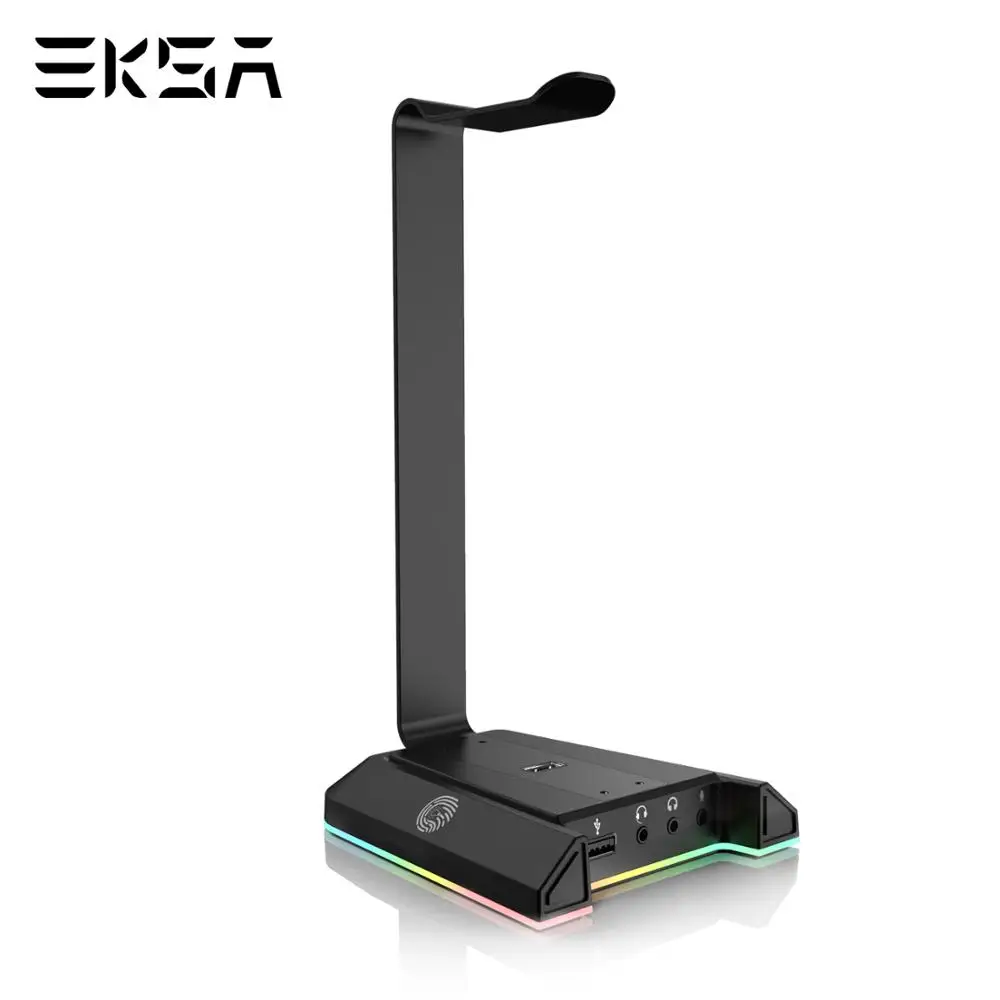 EKSA W1 Žaidimų Ausinės Stovėti 7.1 Virtual Surround USB/ 3.5 mm Uostų RGB Ausinės, Laikiklis Žaidėjus Žaidimų PC Priedai Stalas