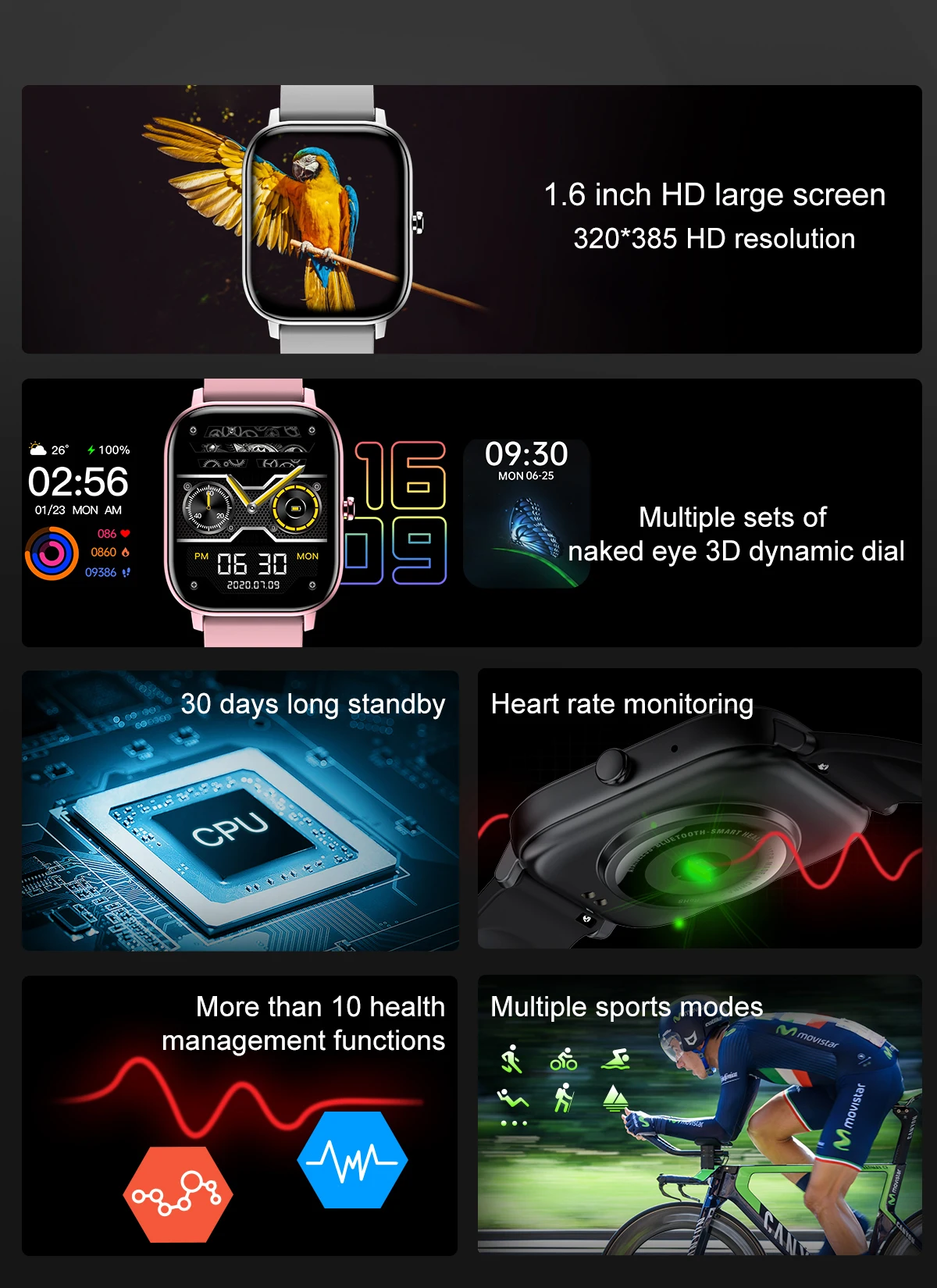 GW22 Smart Žiūrėti amazfit laikrodis smartwatches 