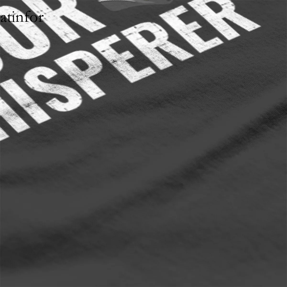 Grindys whisperer grindų montuotojas T-Shirt Spausdinti Black Didmeninės Drabužių Cosplay Apvalios Apykaklės Mens Drabužius 15737