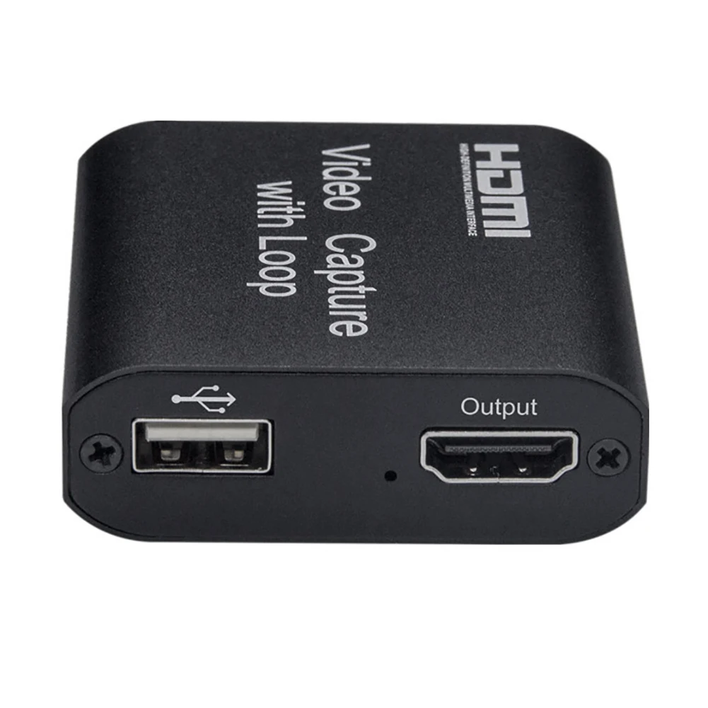 HDMI USB 2.0 Video Capture Card 1080P 4K HDMI Vaizdo įrašymo Įrenginys Dongle Žaidimas Įrašyti Live Transliacijos Transliacijos Vietos Ciklas