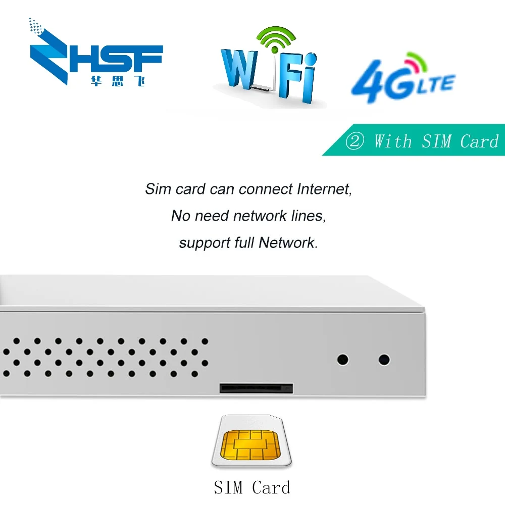 HUASIFEI CAT6 lte Maršrutizatorių 2.4 G 5G Dual Band MT7621 Gigabit Uosto 1200Mbps Didelės spartos Mobiliojo ryšio Wifi Hotspot su SIM Kortelės Lizdas