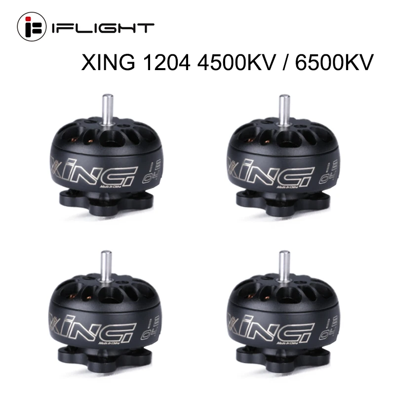 IFlight XING 1204 4500KV / 6500KV Brushless Variklio 2S-4S liop Baterija Micro Variklis FPV rėkauti drone
