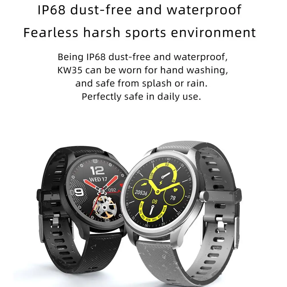 IP68 Vandeniui Smartwatch 