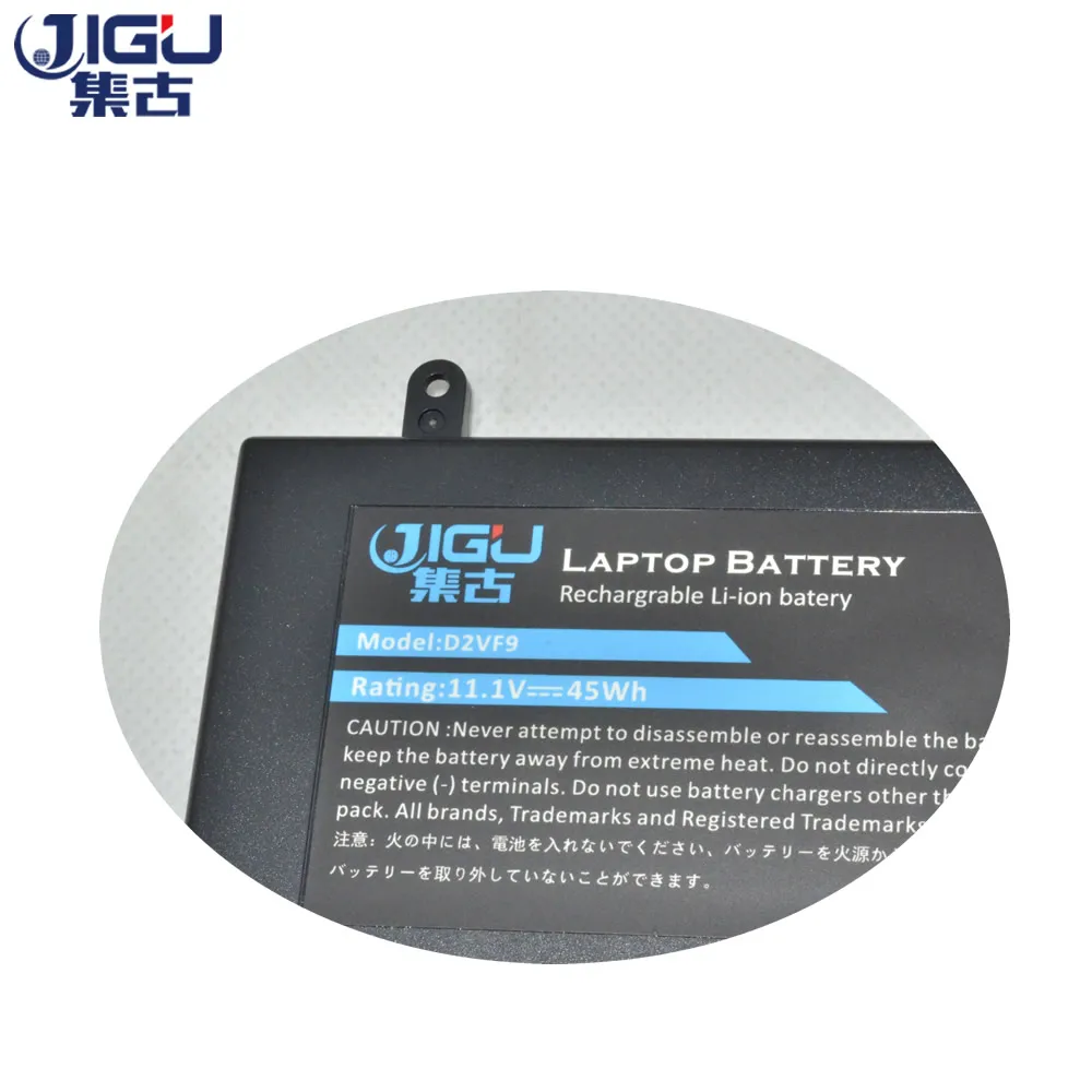 JIGU Naujas Nešiojamas Baterija D2VF9 0YGR2V PXR51 11.1 V 45Wh, Skirtas DELL Inspiron 15-7547 15-7548 14-5459D-2848G 14-5459D-1628G