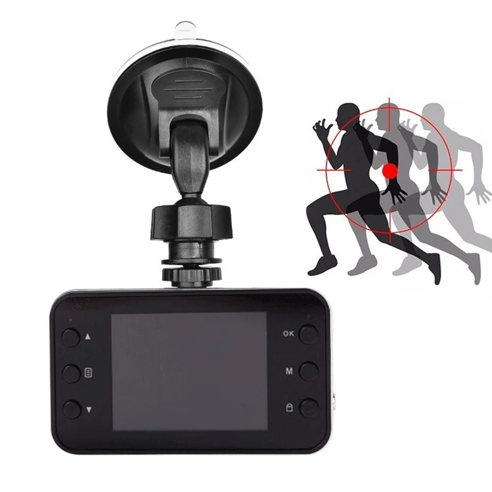 K6000 Mini HD Car DVR Kamera, Naktinio Matymo Dashcam Transporto priemonės Vairuotojo Vaizdo įrašymo Ciklinio Įrašymo USB Prievado, Automobilių Reikmenys