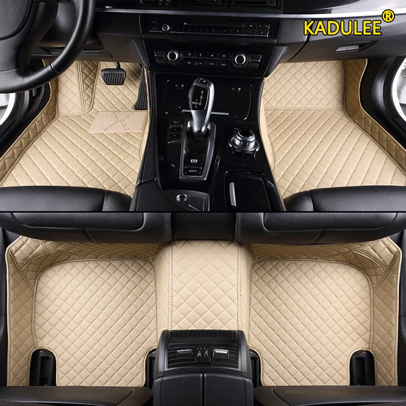 KADULEE Custom automobilio grindų kilimėlio, MINI Cooper, R50, R52, R53 R56 R57 R58 F55 F56 F57 Tautietis R60 F60 mini one automobilių reikmenys