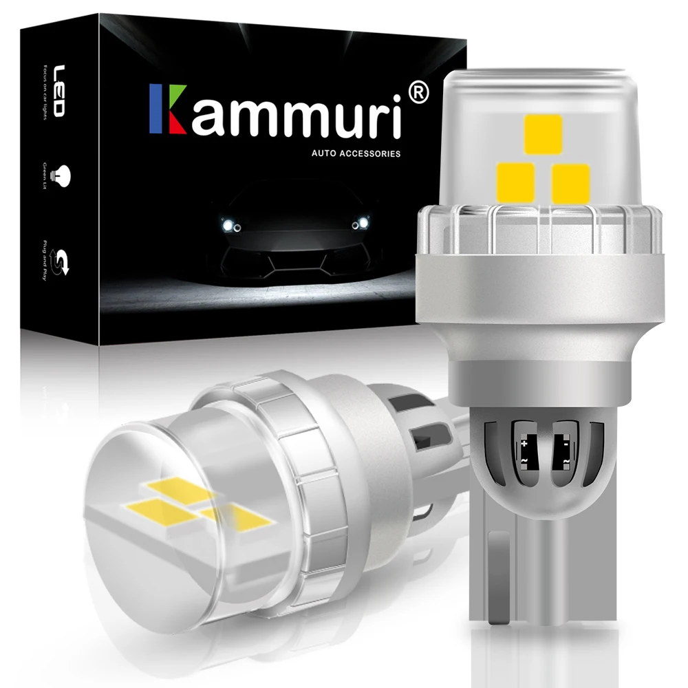 KAMMURI 921 T15 W16W LED Lemputė Canbus Automobilio Atbulinės Šviesos 