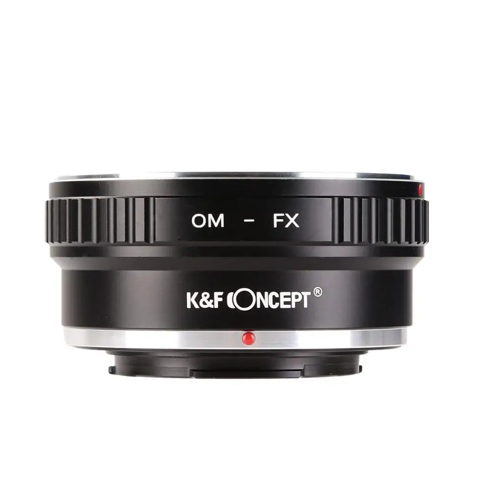 K&F Sąvoka adapteris Olymous OM pritvirtinkite objektyvą prie Fujifilm X-Pro2 M1 T20 OM-FX adapteris X-T2 X-M2 fotoaparatas X-T20 X-T3 X 30 X-E1.X-T1