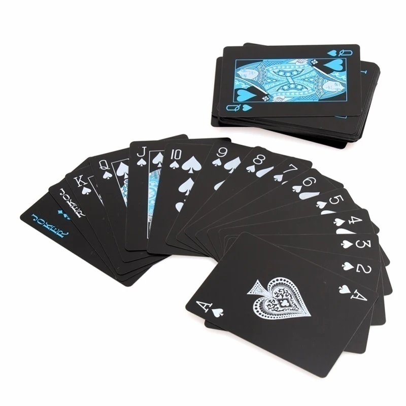 Karšto Pardavimo Juoda Šviesos Pokerio Kortelės Baras Šalies KTV Naujovė Liuminescencinės Kortų Žaidimas, Baras Žaidimas Kolekcionuojamų Dropshipping