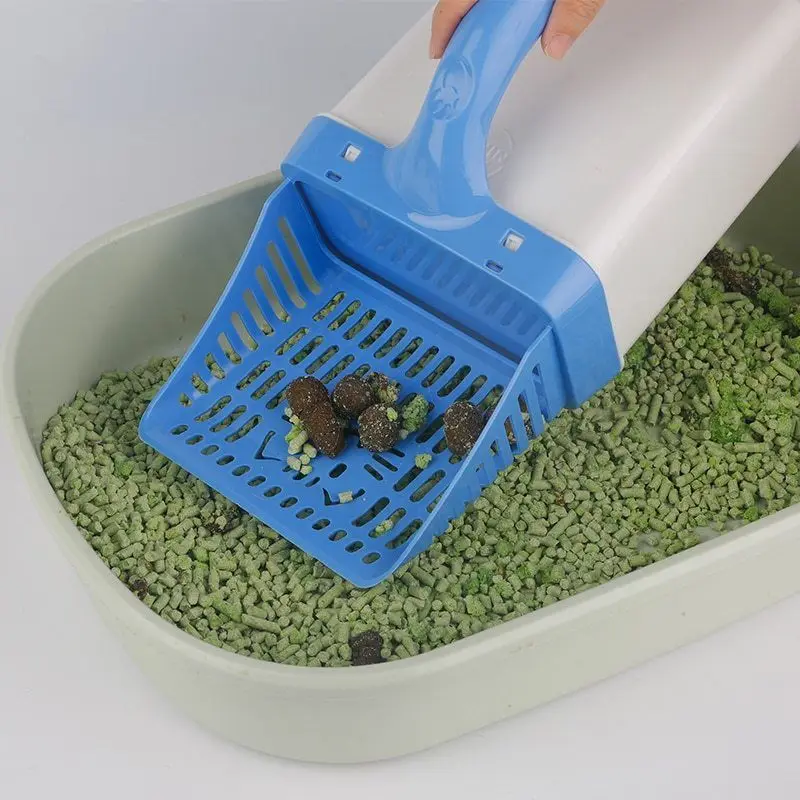 Kačių Kraikas Kastuvas Pet Cleanning Įrankis Plastiko Valymo Produktai Tualeto Šunų Maisto Šaukštai Scoop Kačių Kraiko Maišas Smėlio Scoop