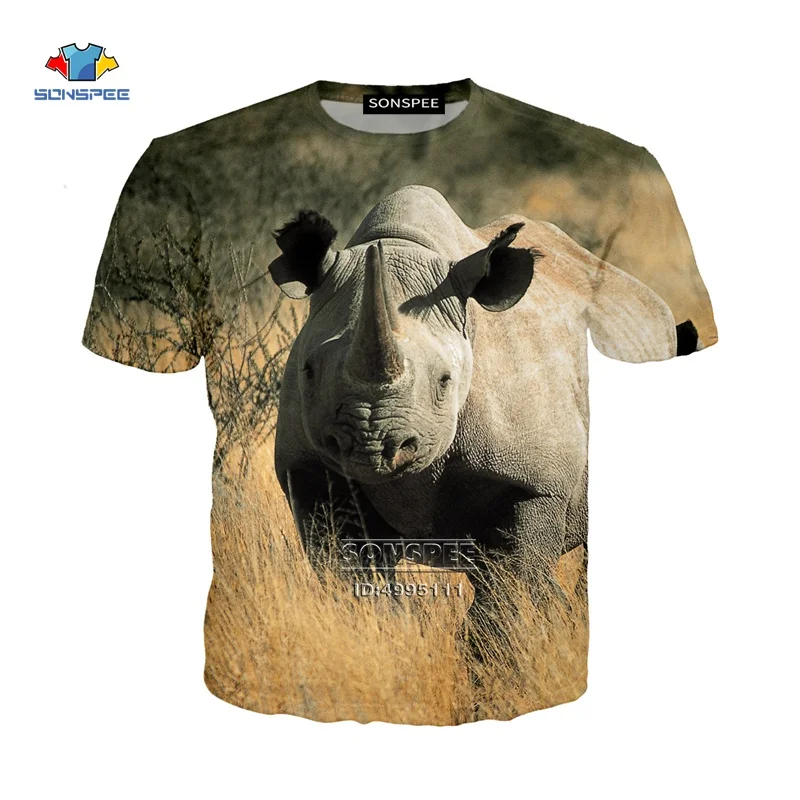Kietas Gyvūnų Skaldytų Krekingo sienos Raganosiai Dramblys 3D Spausdinimo vyriški marškinėliai Atsitiktinis Harajuku T-shirt Moterims Marškinėlius Tee Marškinėliai Topai