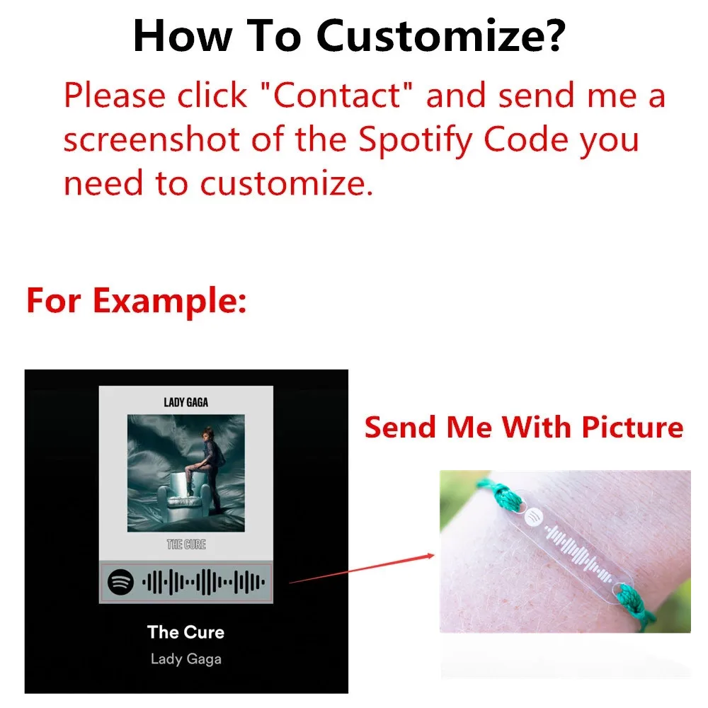 KristenCo du vnt Užsakymą Spotify Kodas Keychain paketų prižiūrėtojų raktinę Scannable Grojaraštį Daina skaidraus Akrilo Daina 