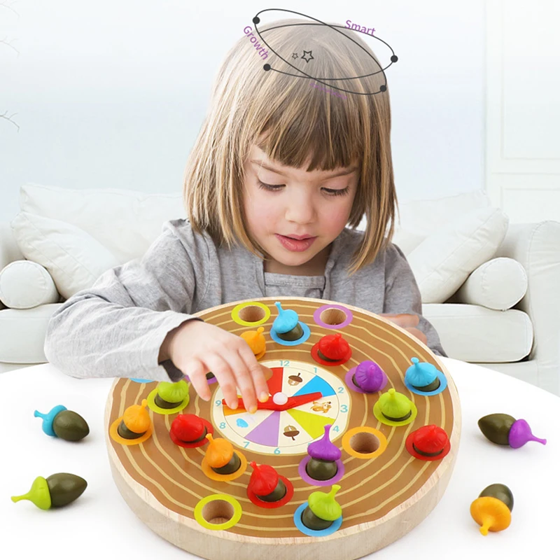 Kūdikių Mediniai Švietimo Įrašą Karoliukai Žaislai, Spalvos Rūšiavimo Pažinimo Ratas Žaidimas Kūdikių Smulkiosios Motorikos Mokymas Montessori Vaikai Matematikos Žaislai