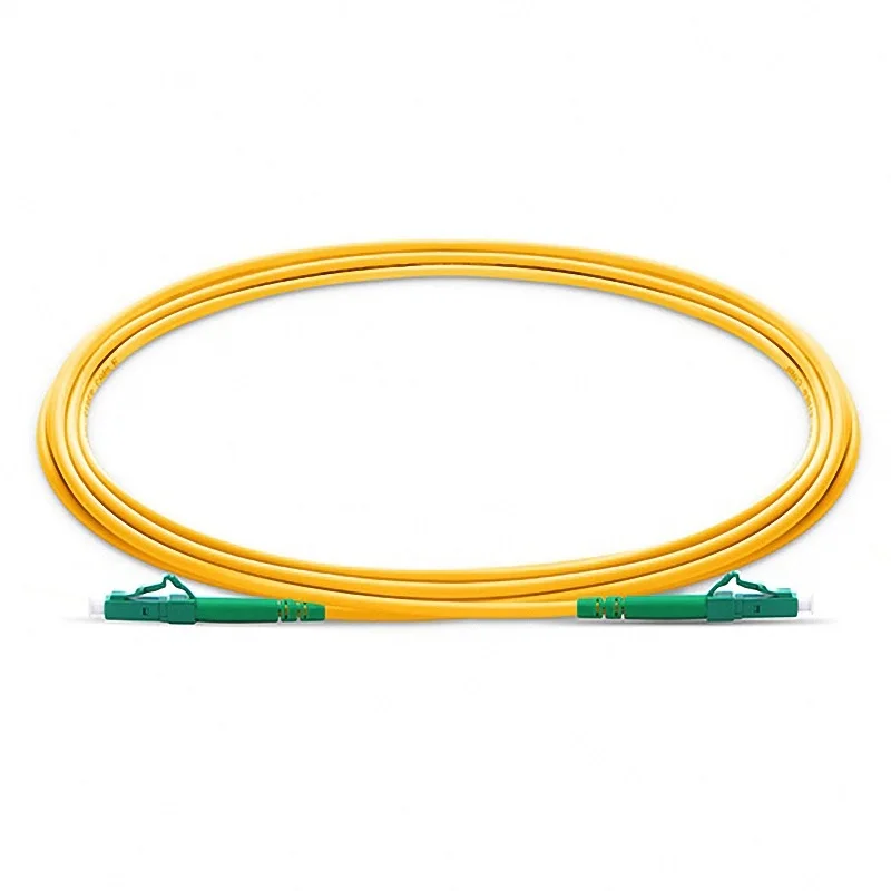 LC APC LC APC Simplex 2.0 mm PVC LC Patchcord SM Fiber Patch Cable lc apc patch kabelis FTTH fibra optica jumper 1m 15m