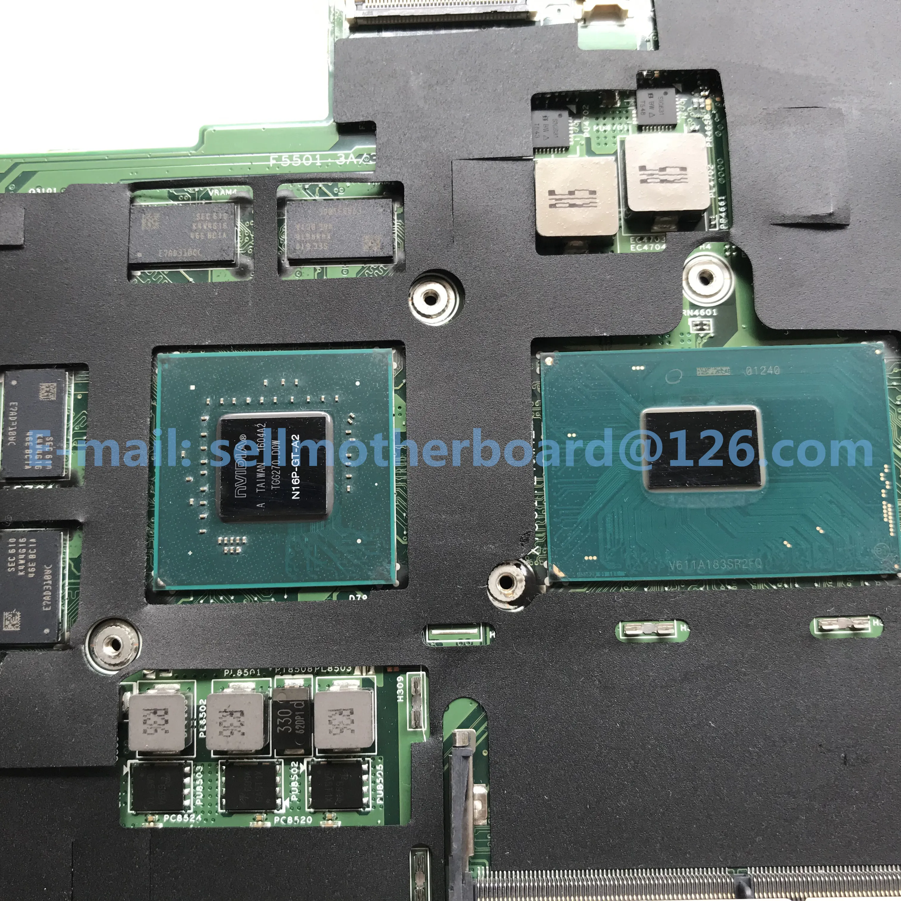 LENOVO IdeaPad 700-15ISK Nešiojamas Plokštė DDR4 Su i7-6700HQ CPU GTX950M 4GB 5B20K91444 448.06R01.001M MB Testuotas