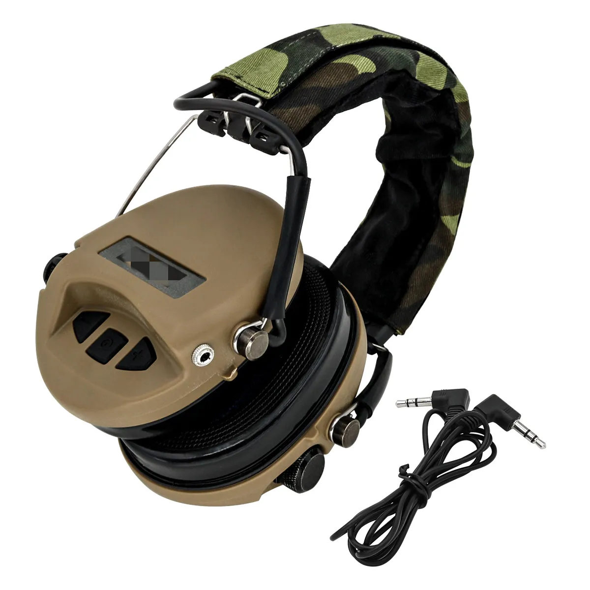 Lauko medžioklės IPSC šaudymo ausinių taktinis klausos apsauga, apsauginės ear ausines triukšmą ausinės DE