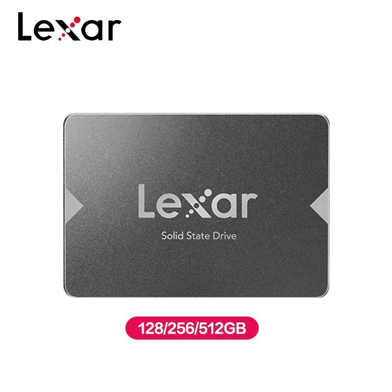 Lexar NS100 2.5 SATA III (6Gb/s) SSD Didelis Greitis iki 550MB/s Vidinis Kietojo kūno Diskai Modernizavimo nešiojamąjį kompiuterį
