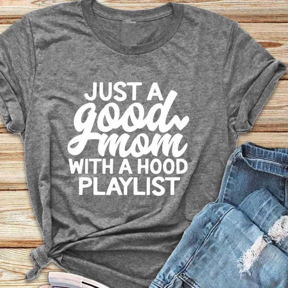 Likti Tiesa, Tiesiog Gera Mama Su Gaubtu Grojaraštį T-shirt Motinos Diena Dovana, Juokinga Šūkis Grunge Estetinės Moterų Mados Vintage Marškinėliai