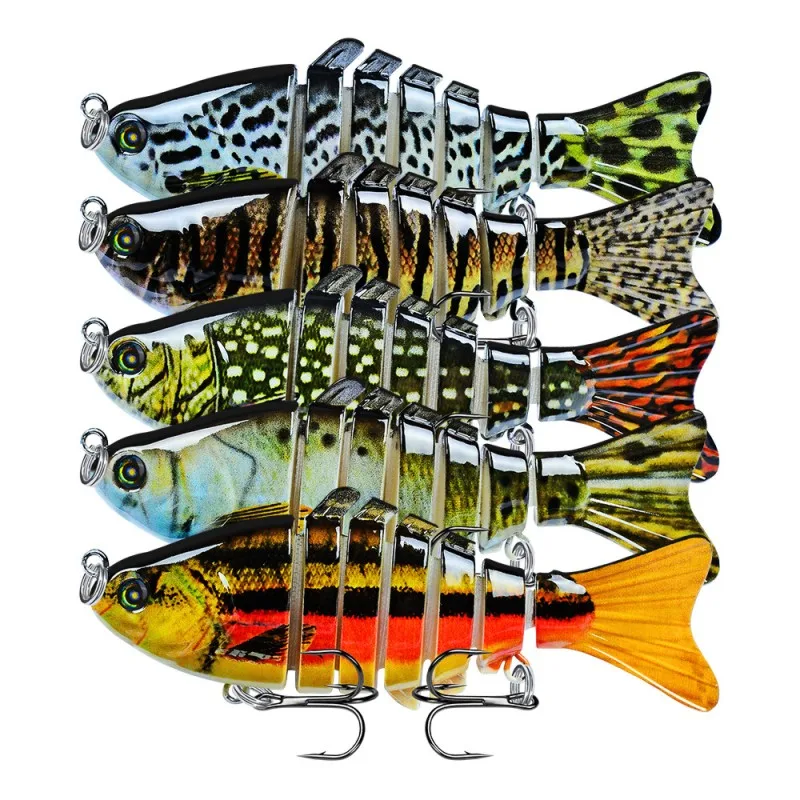 Lydos Žuvų nauja karšto pardavimo 10cm klasikinis 10 spalvų plastiko sunku masalas 15.5 g, su supakuotas multi-bendras žvejybos masalas