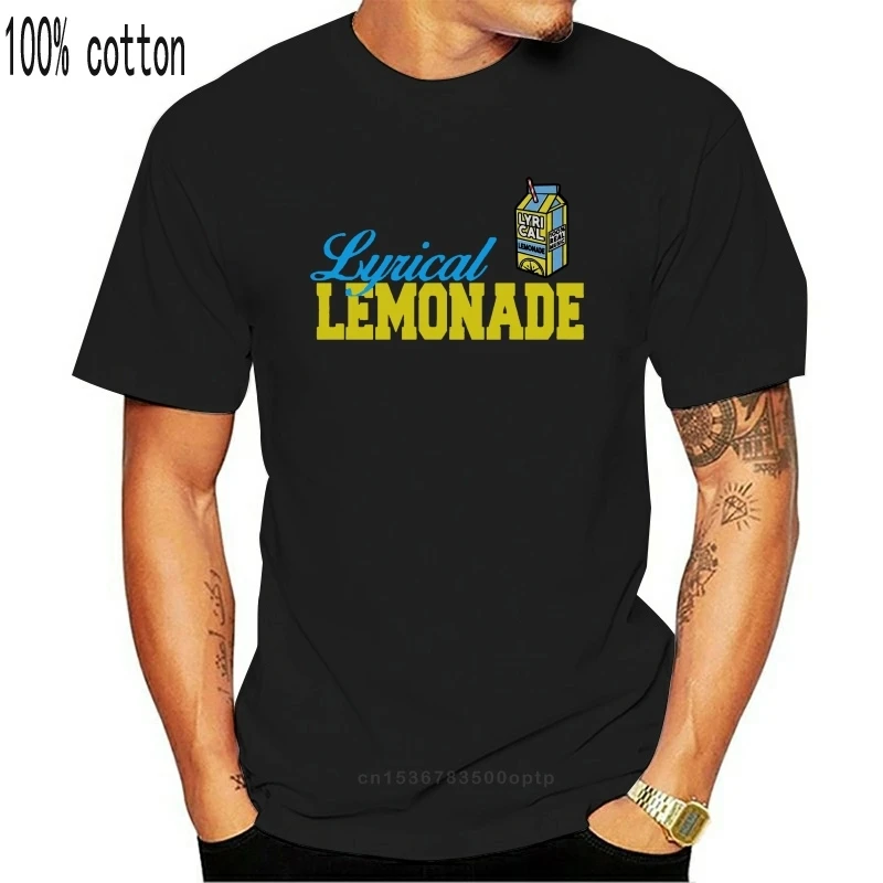 Lyrinis Limonado merch Drabužiai logotipas Black Marškinėliai