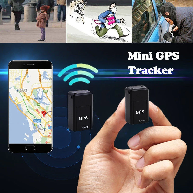 Mini GPS Seklys Automobilių GPS Locator Seklys su anglų kalba, naudotojo vadovas Anti-Lost Įrašymo Sekimo Įrenginio Valdymas Balsu Galima Įrašyti
