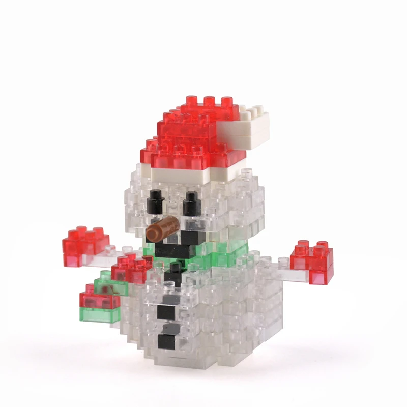 Mini Statybiniai Blokai Sniego Santa Kalėdų Serija Surinkti Blokai Kūrybos Kalėdų Dovanos Įrangos Pardavimas, Kanceliarinės Prekės Vaikams Mokomieji Žaislai 