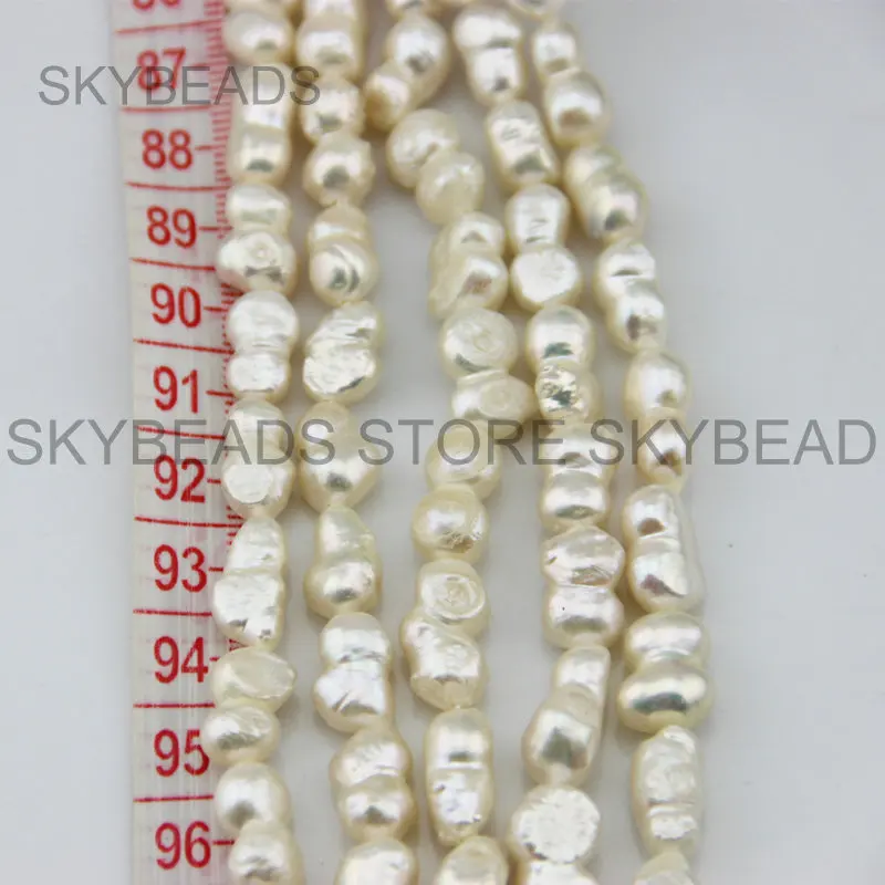 Moliūgas Perlų Karoliukus, Kryptis, žemės Riešutų Butelio Formos Balta Baroko Siamo Perlai 8*15 mm Prarasti Žavesio Karoliukai Internete Parduoti