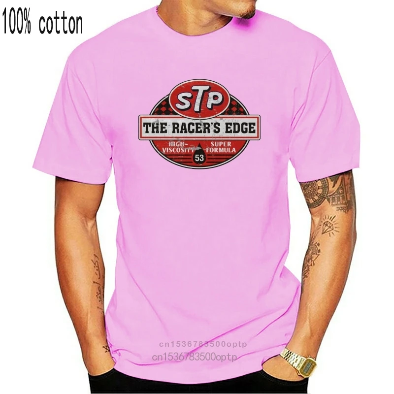 NAUJAS STP DERLIAUS ŽENKLAS T-SHIRT Nelaimę Klasikinis Retro naftos racerCool Atsitiktinis pasididžiavimas marškinėliai vyrams Unisex Naujas Mados marškinėlius