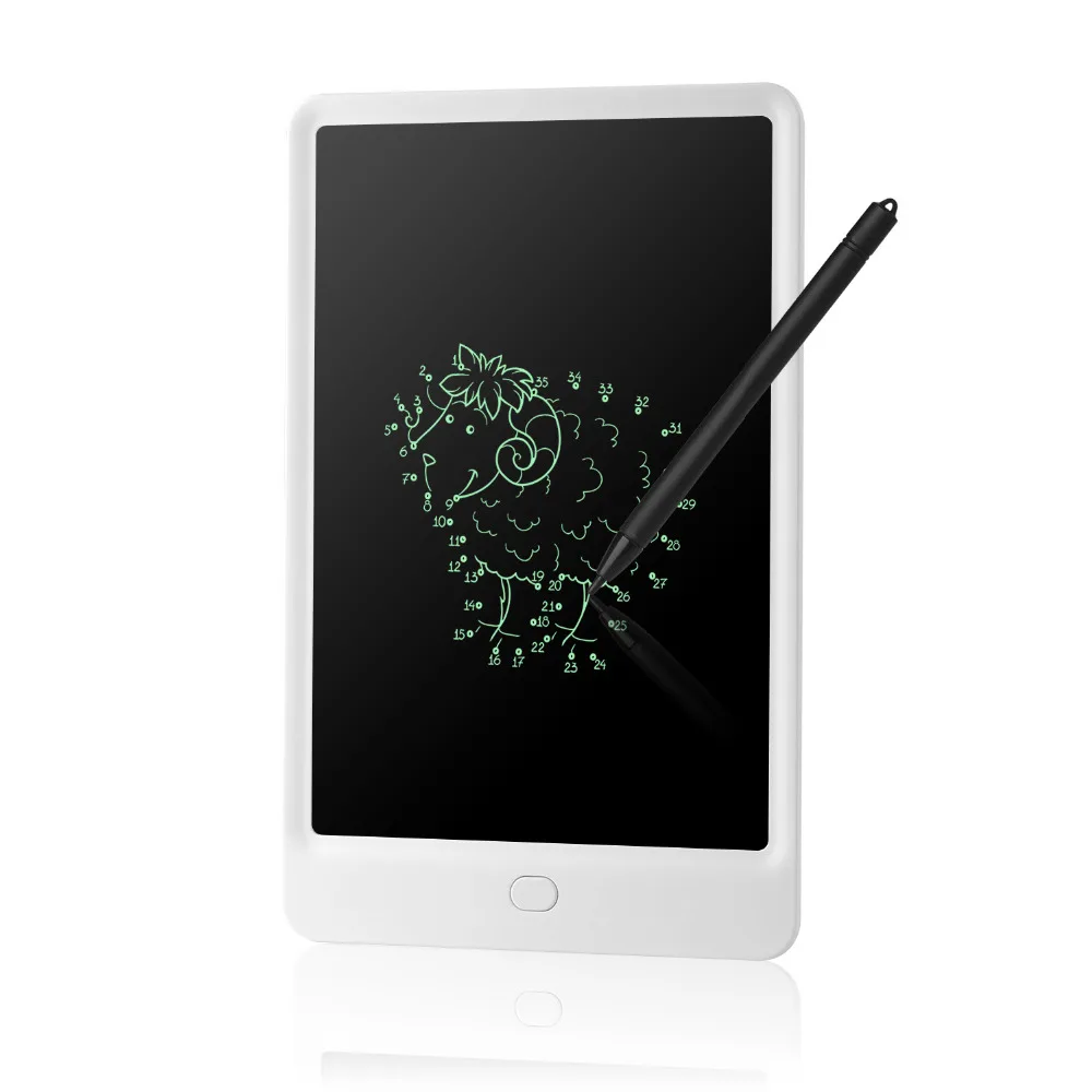 NEWYES 10 colių LCD Raštu Tabletė Nešiojamų E-Rašytojas, Kompiuterizuotos Notepad su Erazer Užrakto Mygtuką, Juoda Storio rašysenos