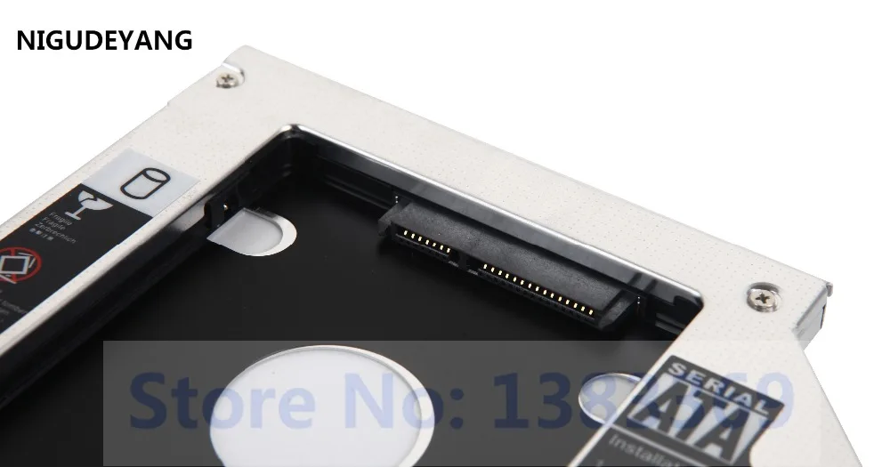 NIGUDEYANG 2 Kietasis Diskas SSD HDD Caddy Adapteris, skirtas Acer Aspire E15 ES1-512 ES1-512-P1SM UJ8HC GUC0N