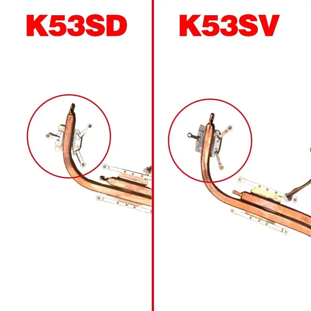 Nauja Originali Už Asus K53 X53 K53S A53S X53S K53SV K53SD K53SM K53SJ K53SC Laptop CPU Aušinimo Heatsink Ventiliatorius