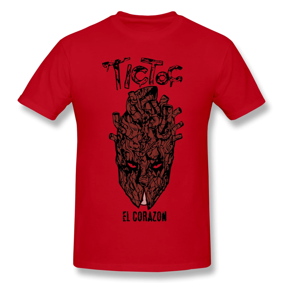 Nauja vasaros Marškinėliai TIC TOC EL CORAZON T-Shirt Medvilnės Dorohedoro ofertas Tee Marškinėliai