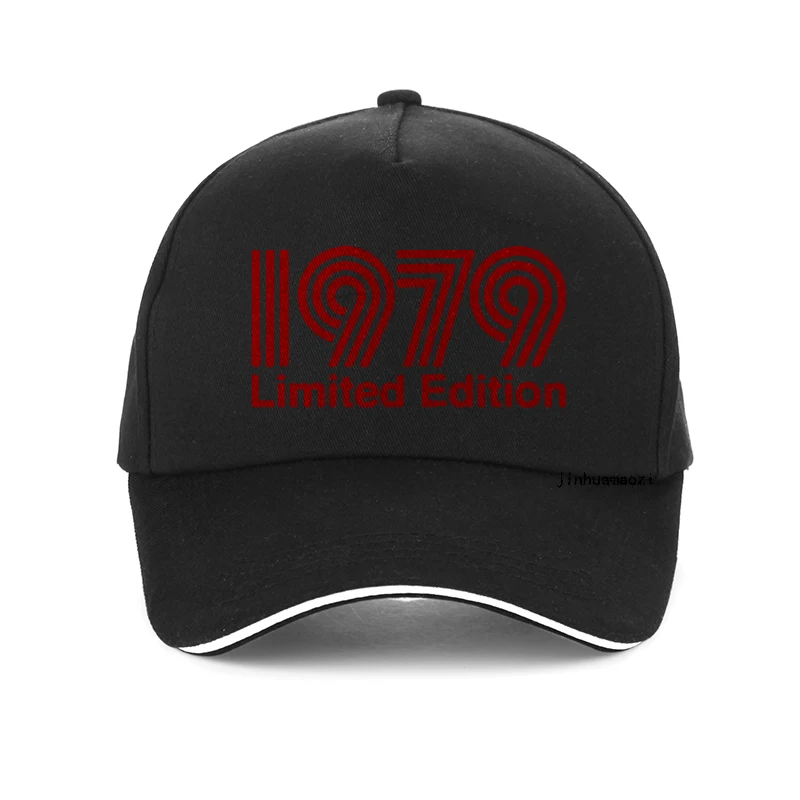 Naujas 1979 Limited Edition Raudonos Tekstas Kietas Beisbolo kepuraitę vyrai moterys Mados Tėtis Bžūp spausdinti Reguliuojamas snapback skrybėlę gorras