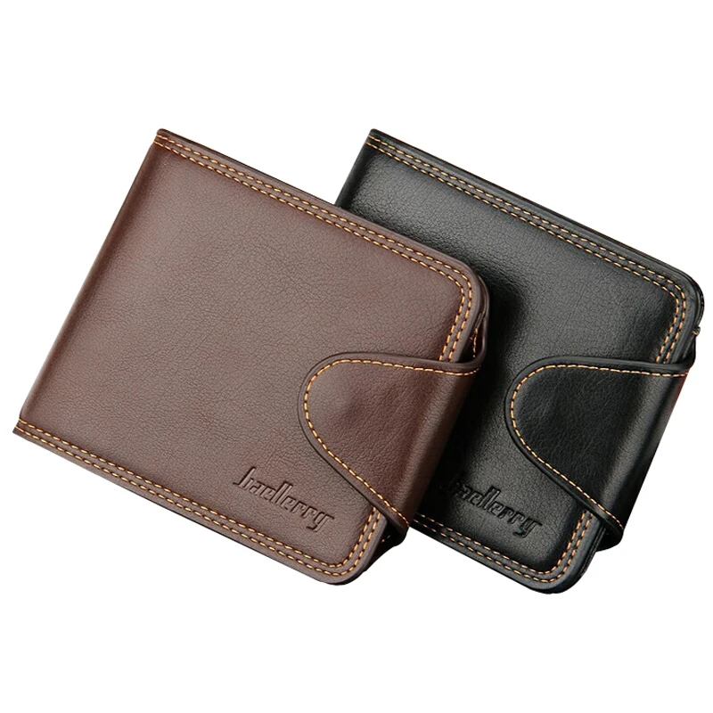 Naujas Mados baellerry Vyrų odos piniginės trumpas dizaineris piniginės su hasp billfold su moneta kišenėje kortelės turėtojas vyras