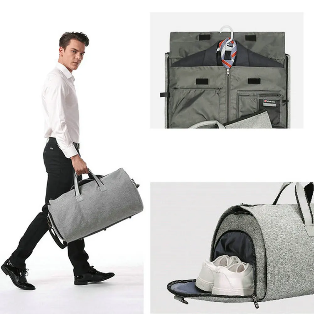 Nauji vyriški kombinezonas maišas, verslo kelionės, sulankstomas VYRŲ vandeniui Oksfordo audinio 22 colių nešiojamų kelionės krepšys kelionių saugojimo krepšys B46-08