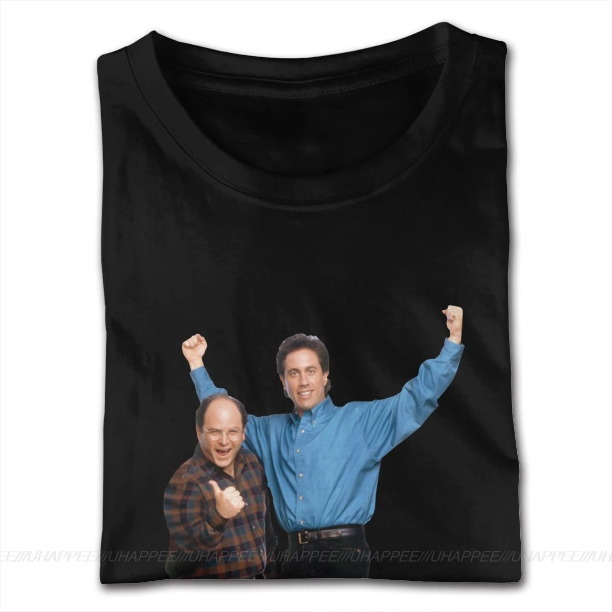 Negabaritinių Seinfeld TV Šou T-Shirts Homme Cool Trumpas Rankovės Medvilnė Klasikinis Marškinėliai 1980 Drabužiai
